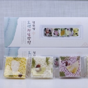 담올 철원쌀 오대쌀 오색과일강정 선물